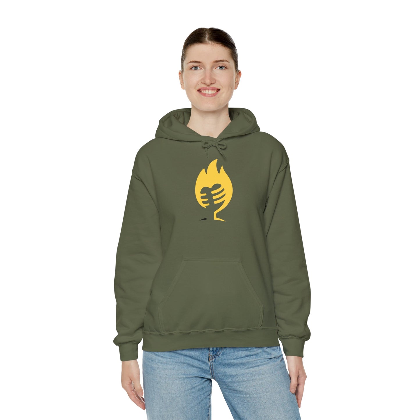 Sport These 'Mic on Fire' Hooded Sweatshirts (Multiple Colors)