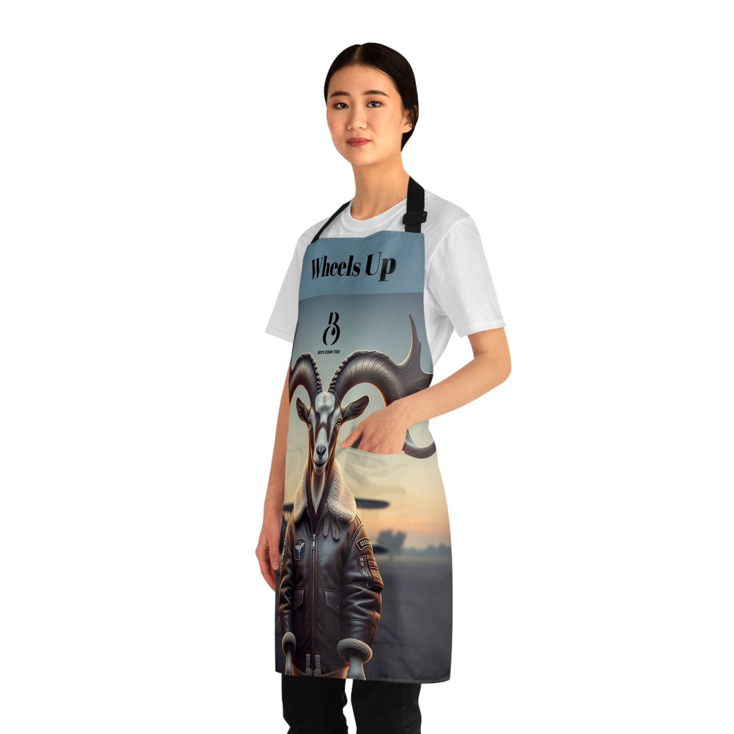 Pilot Goat 'Wheels Up' Aviator Apron
