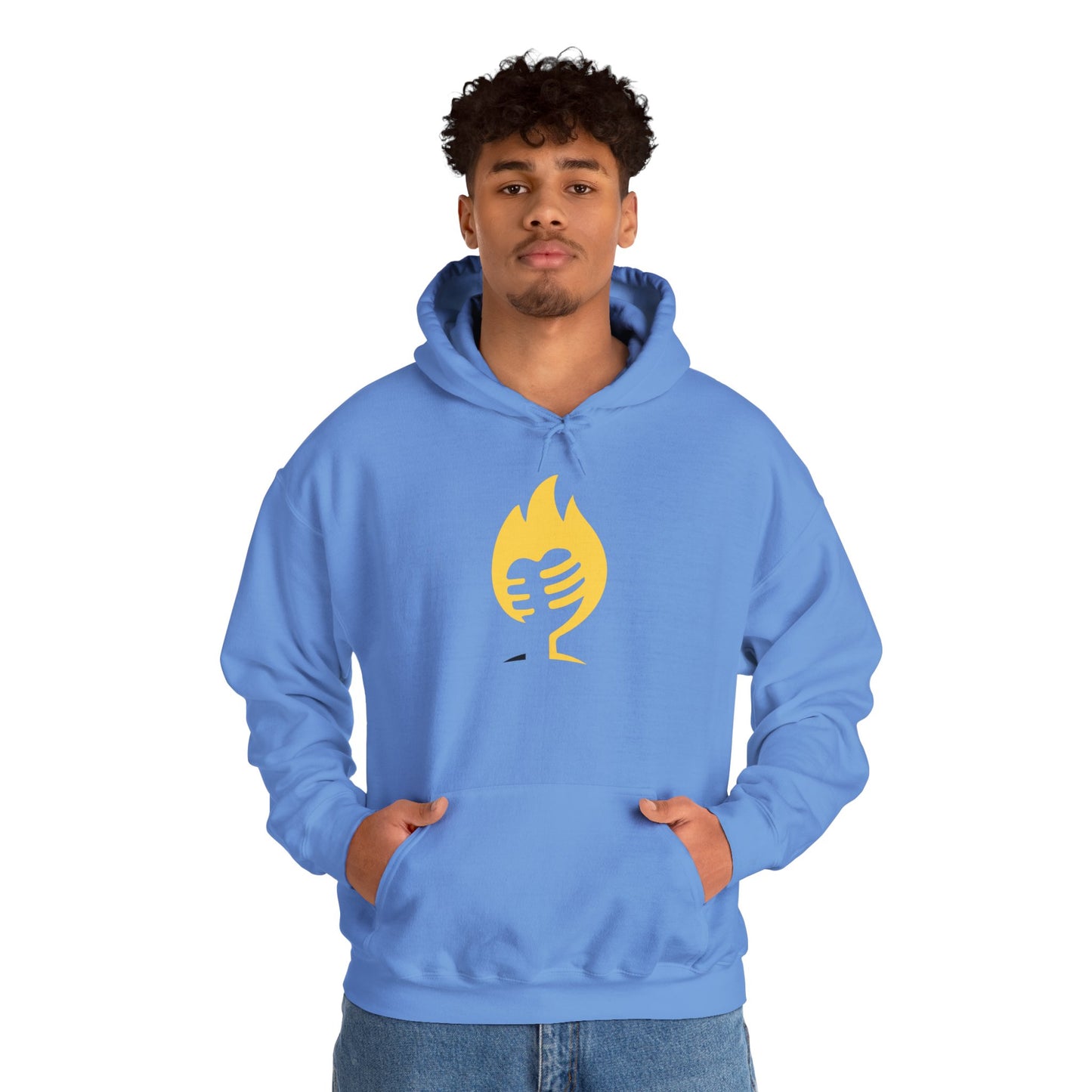 Sport These 'Mic on Fire' Hooded Sweatshirts (Multiple Colors)