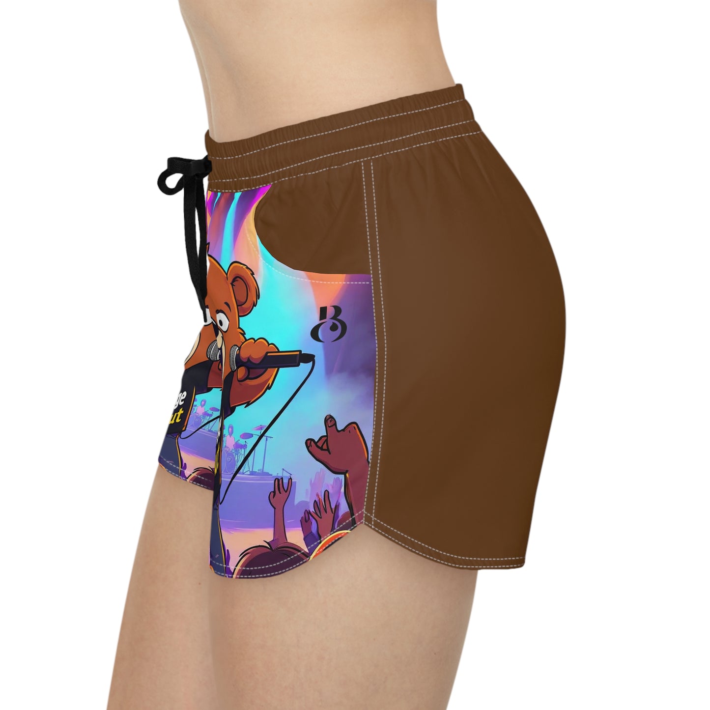 Bear Band 'College Dropout' Casual Shorts