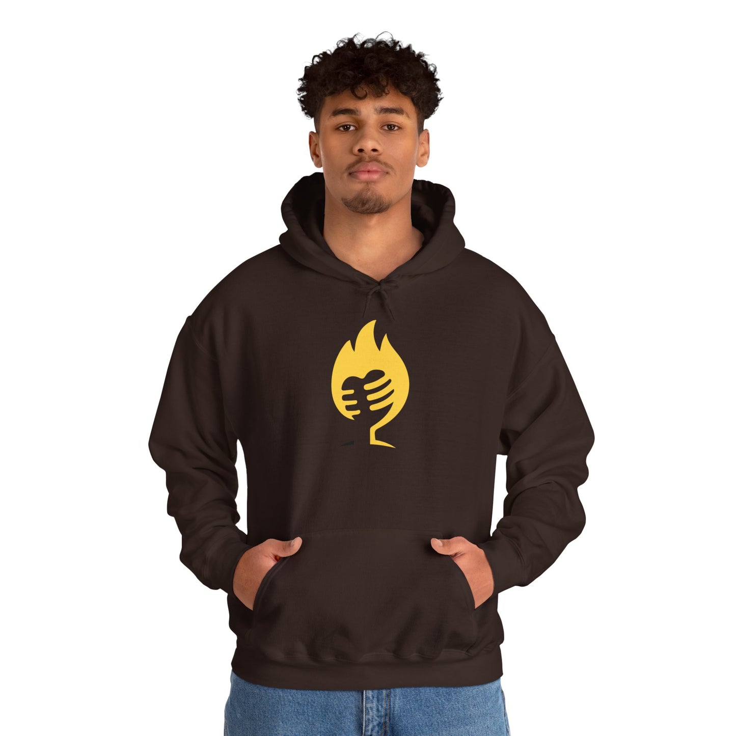 Sport These 'Mic on Fire' Hooded Sweatshirts (Multiple Colors)