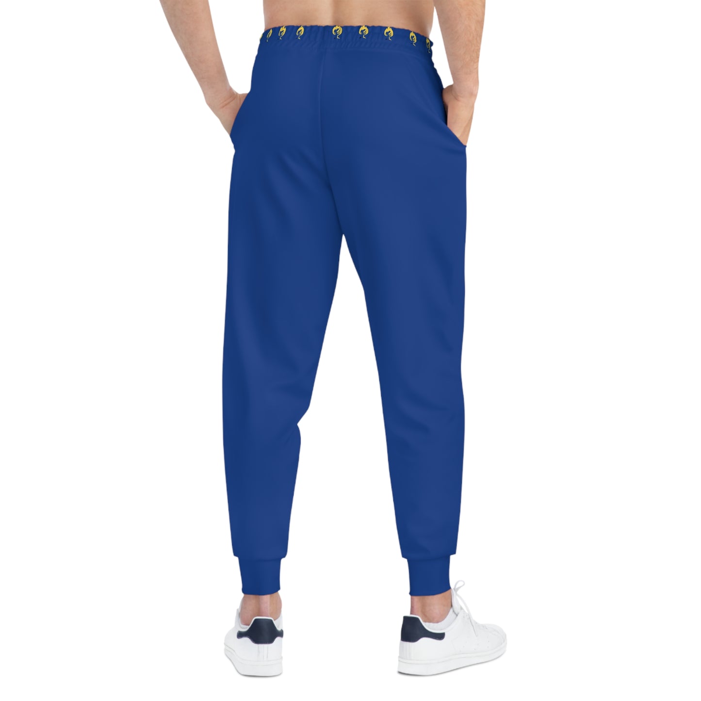 Mic on Fire Athletic Joggers, Blue