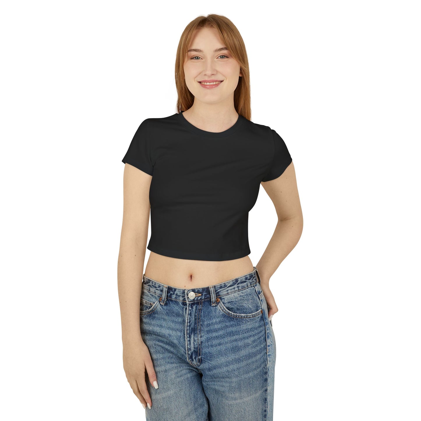 Crop Tee - Cute Casual Top for Food Lovers