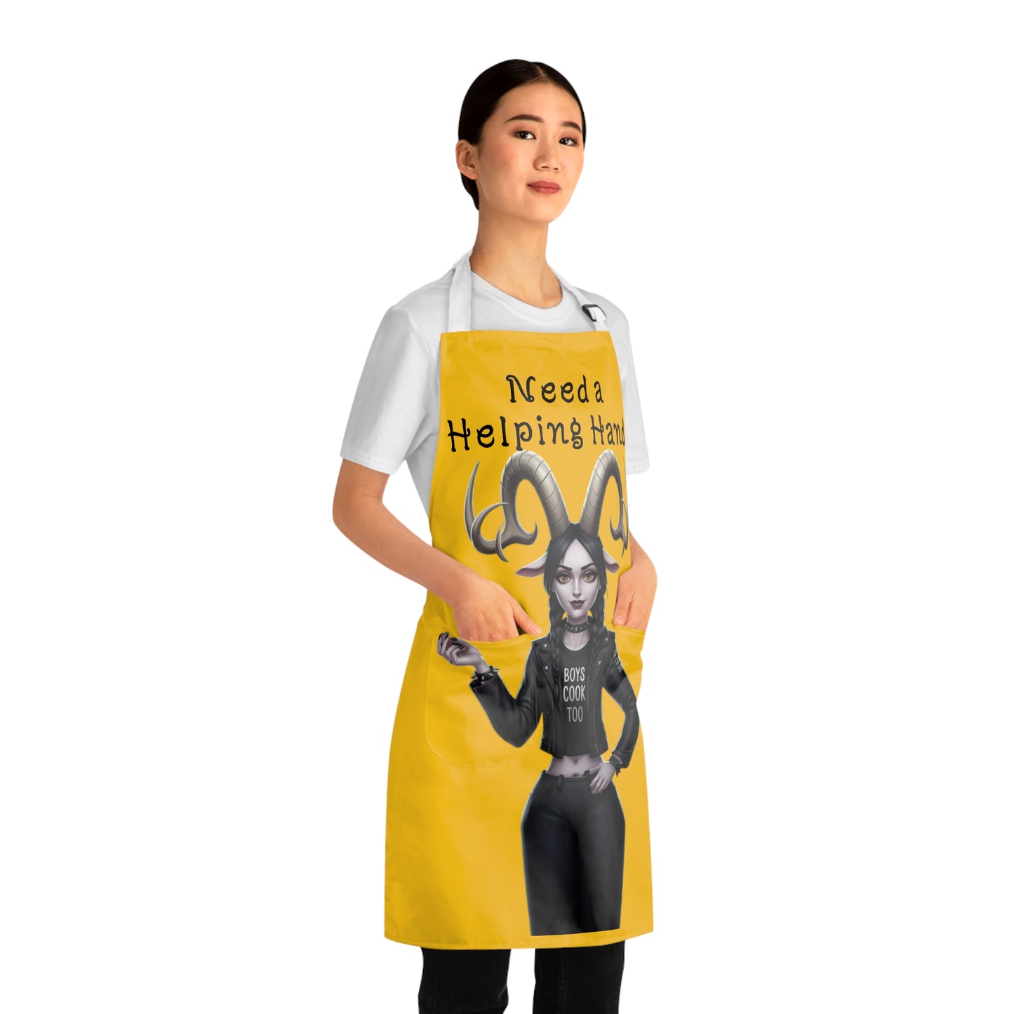 Need a Helping Hand? Gothic Apron