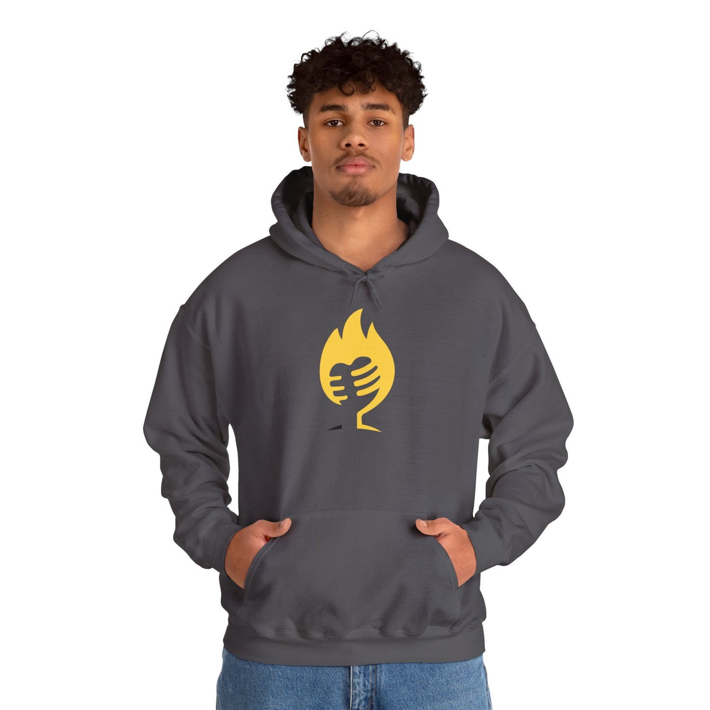 Sport These 'Mic on Fire' Hooded Sweatshirts (Multiple Colors)