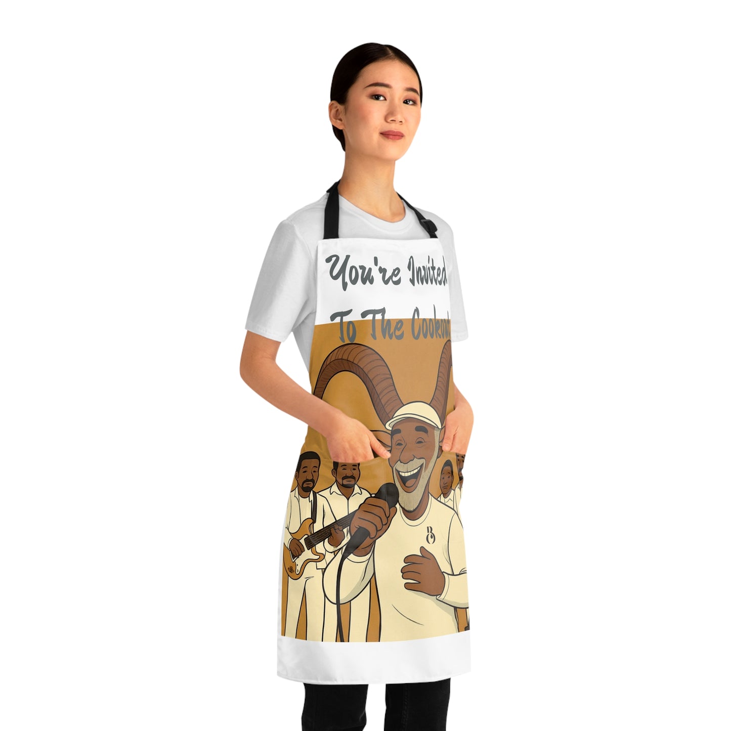 "You're Invited To The Cookout" RnB Goats Apron