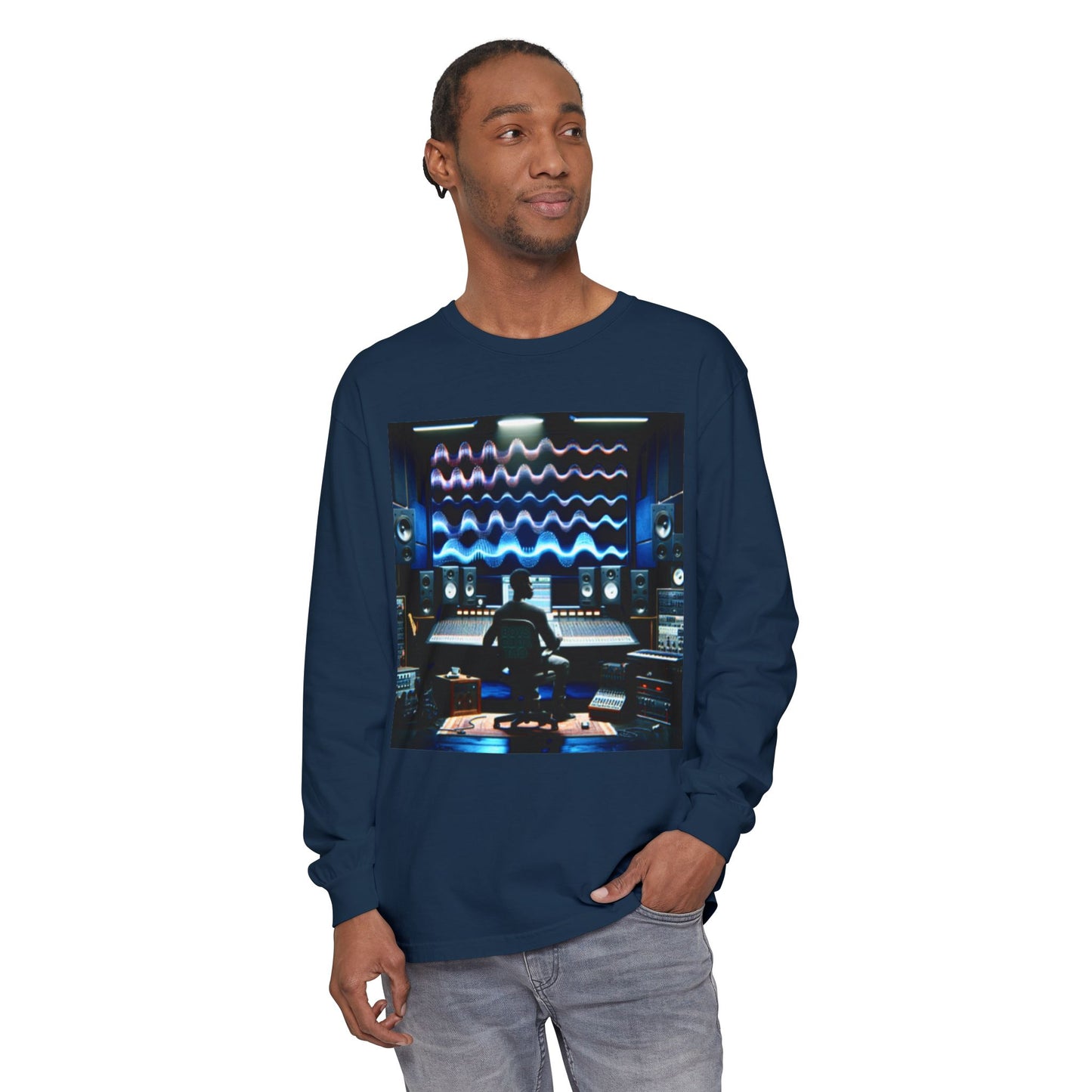 Sound Waves Long-Sleeved Tee