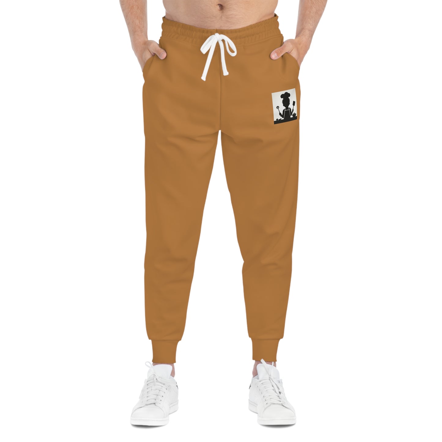 Athletic Joggers, Caramel