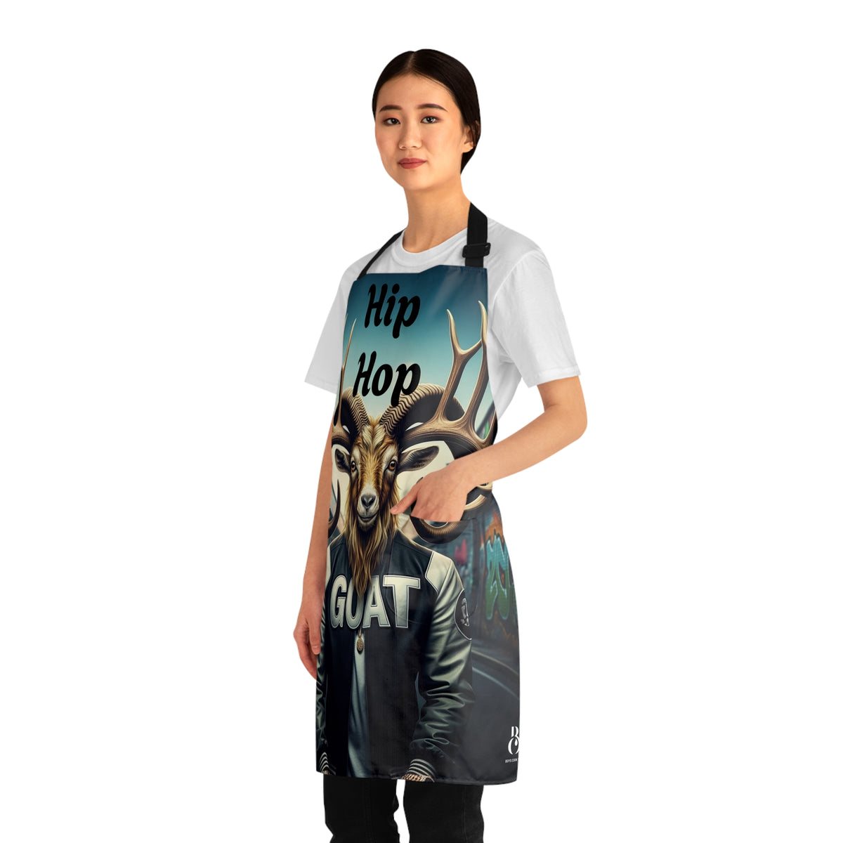 Hip Hop GOAT Urban Graffiti Music Apron