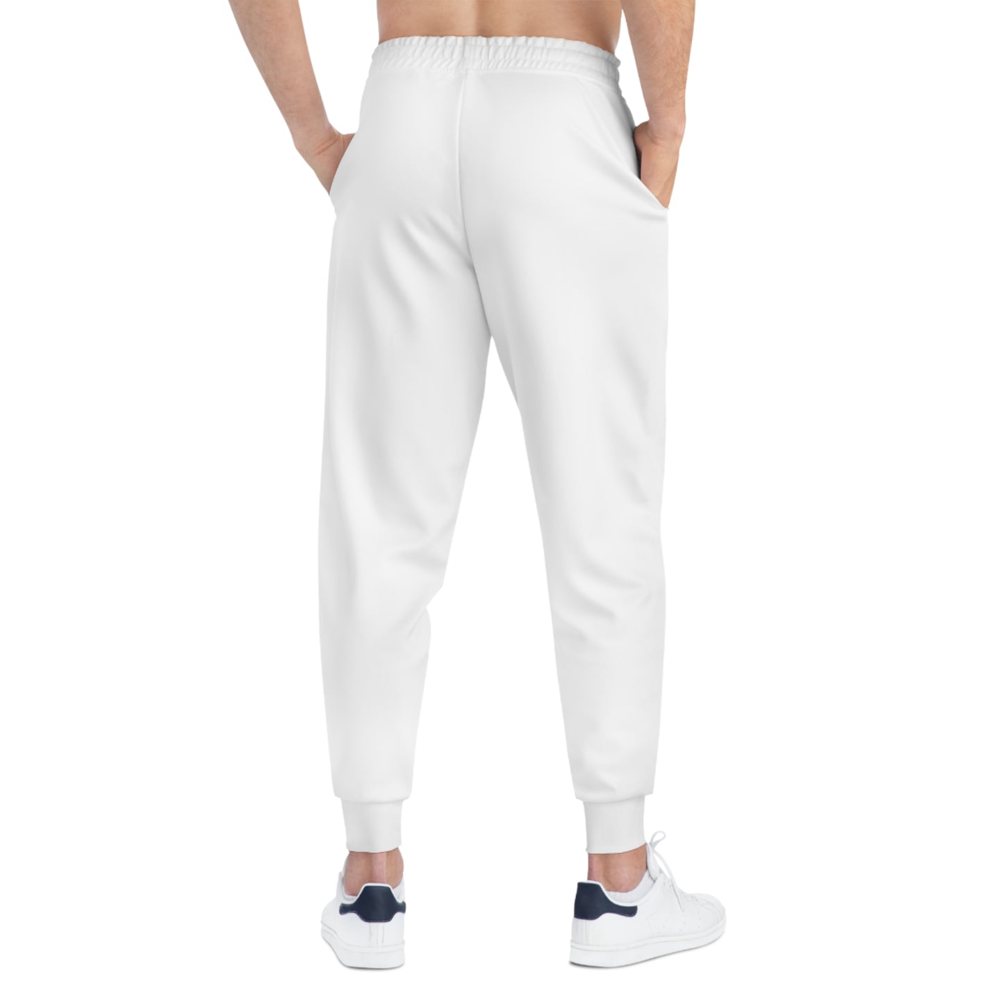 Athletic Joggers, White