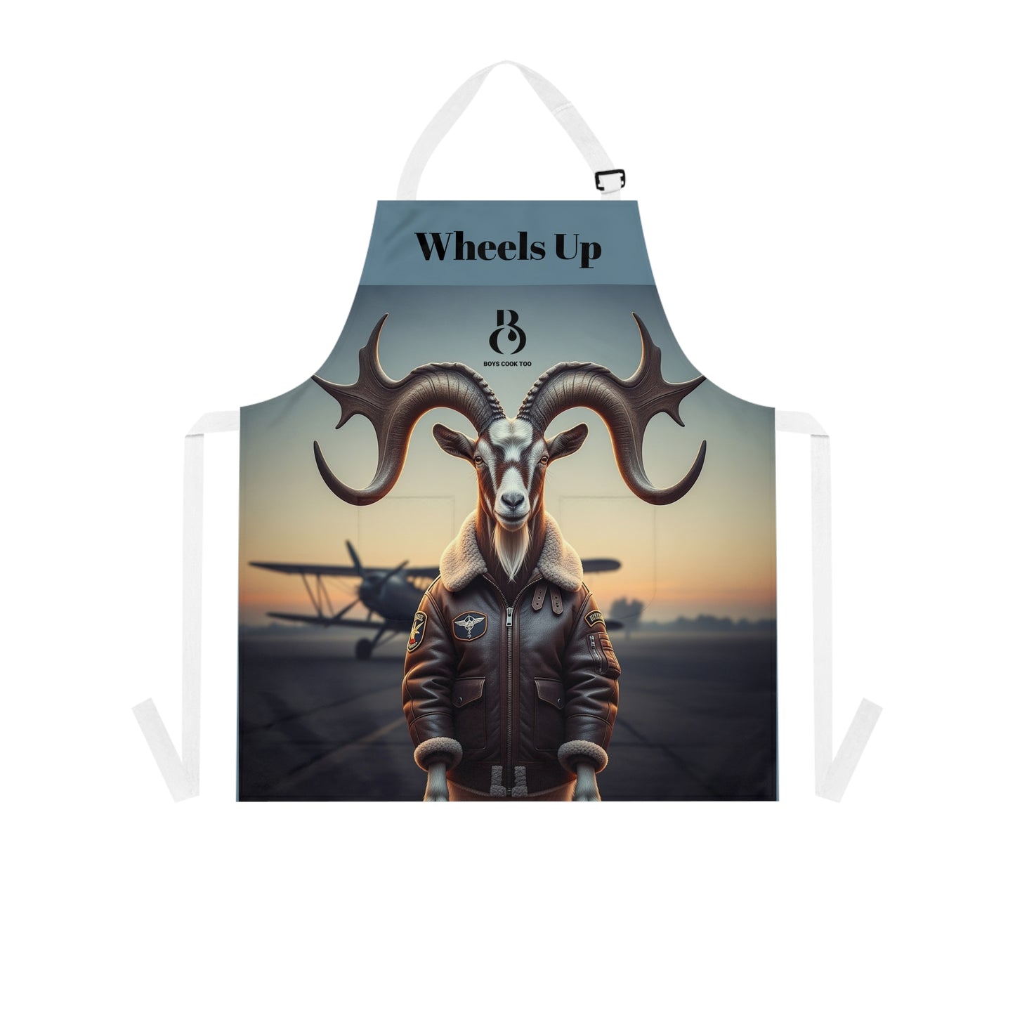 Pilot Goat 'Wheels Up' Aviator Apron
