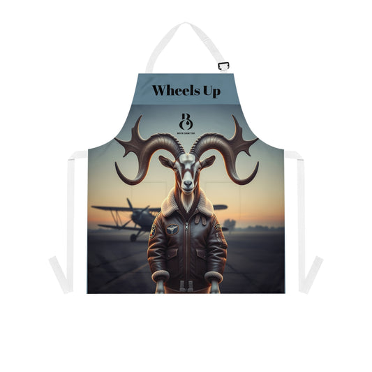 Pilot Goat 'Wheels Up' Aviator Apron