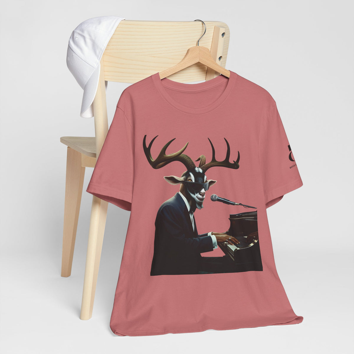 Piano-Playing Goat T-shirt