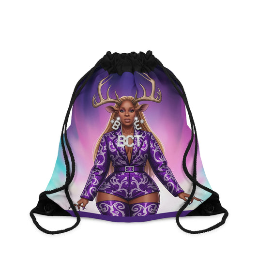 Loop Earrings Goat Vibes Drawstring Bag