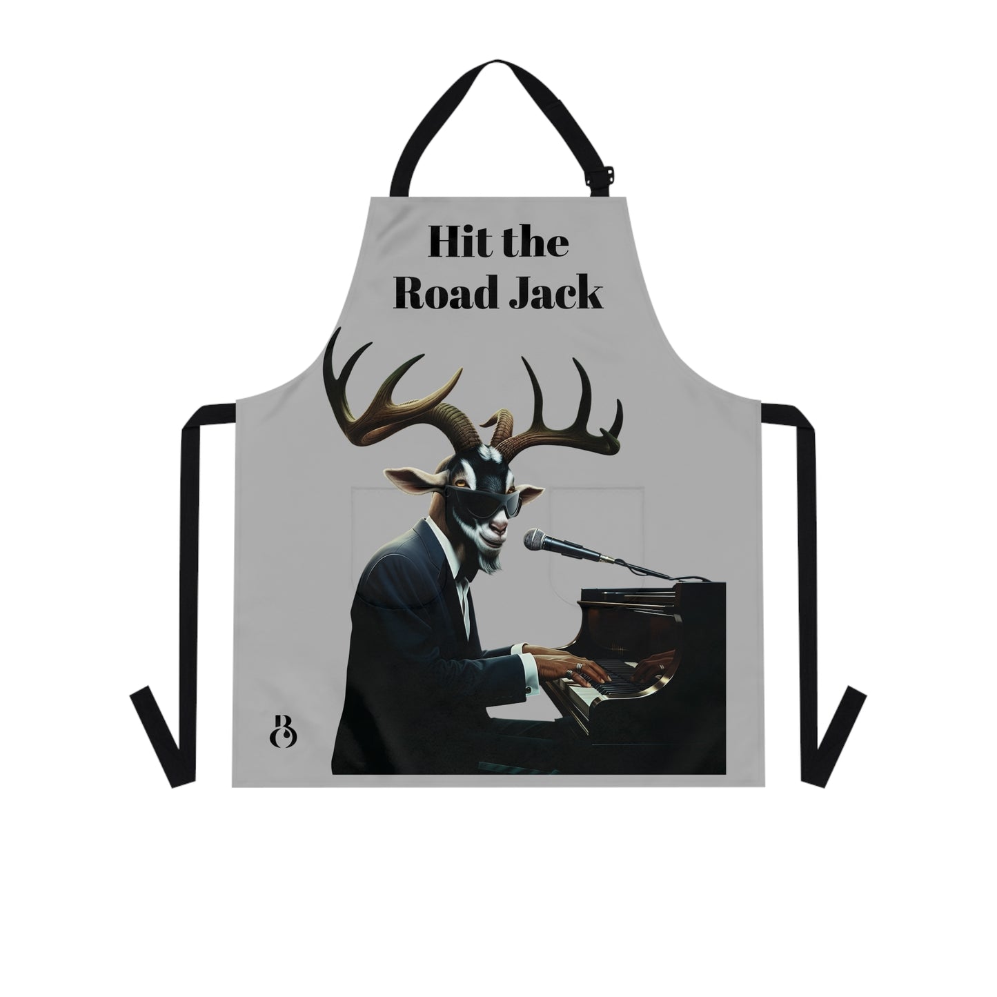 'Hit the Road Jack' Piano-Playing Goat Apron