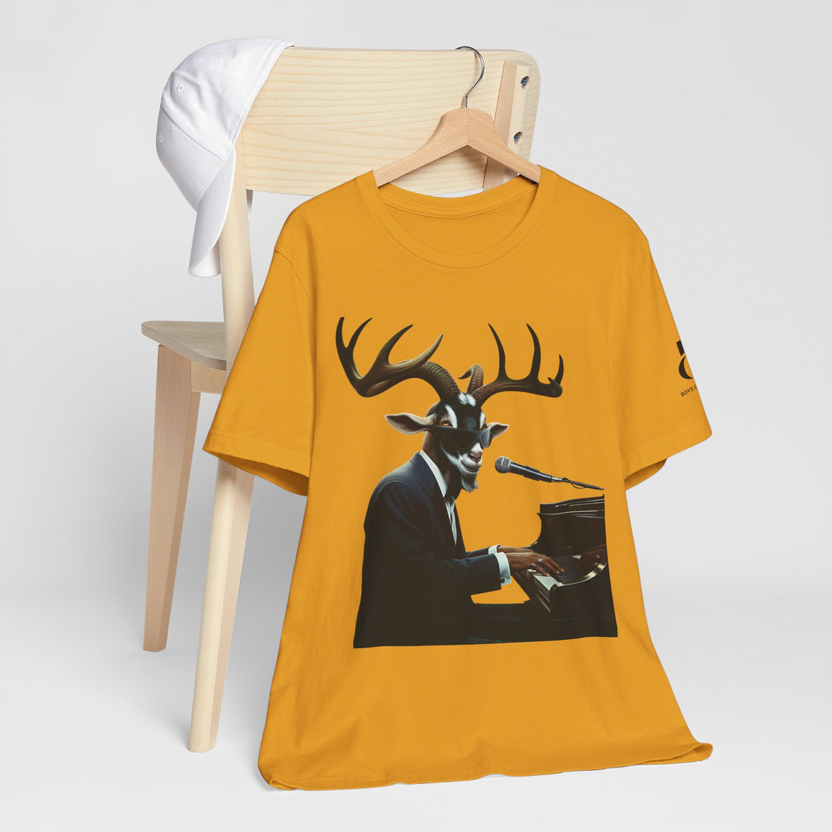 Piano-Playing Goat T-shirt