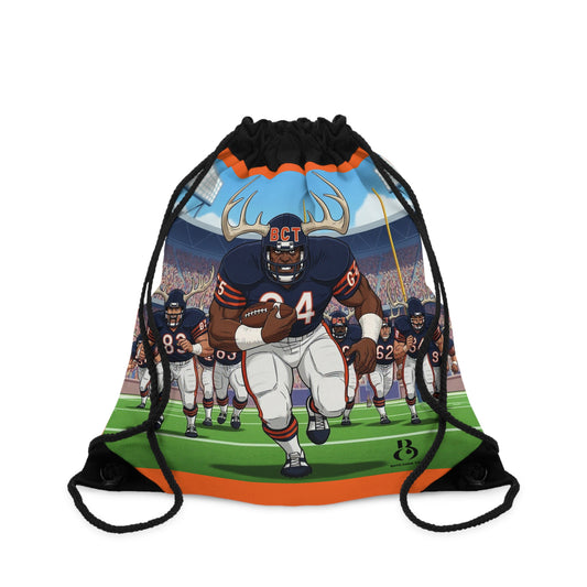 Football Goats Durable Drawstring Bags