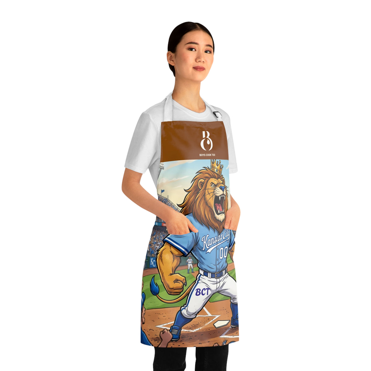 Baseball Kansas City Lion Grill & Cooking Apron