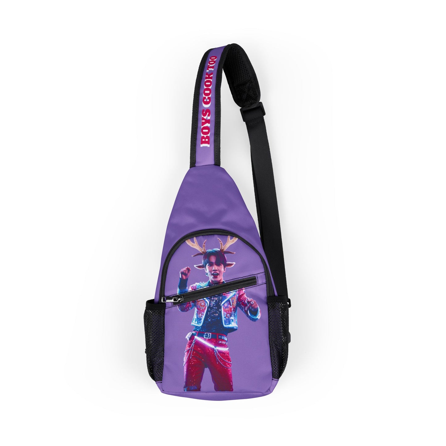 Poppin' & Stylin' Crossbody Nylon Bag