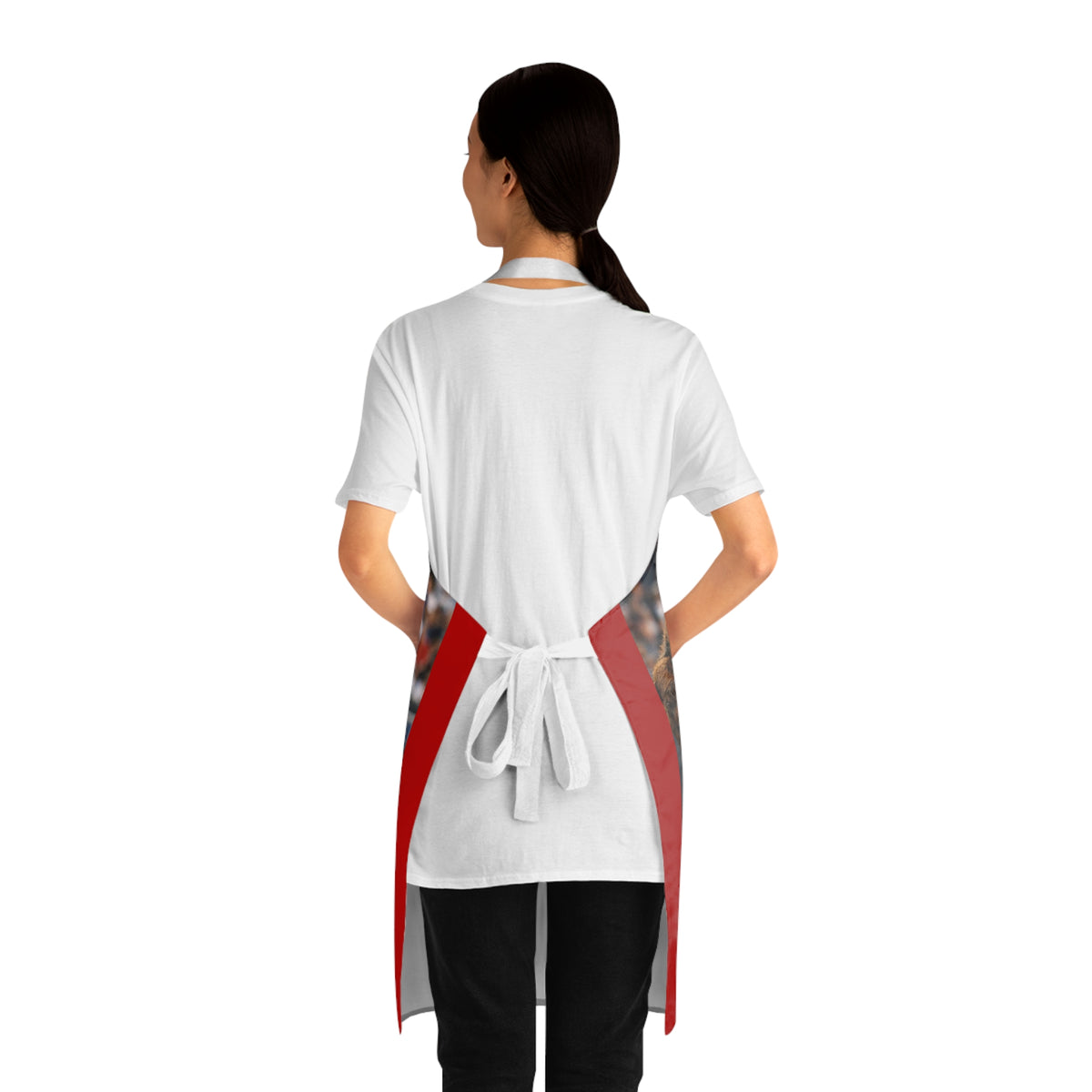Baseball Bear Twins Team Fan Cooking Apron