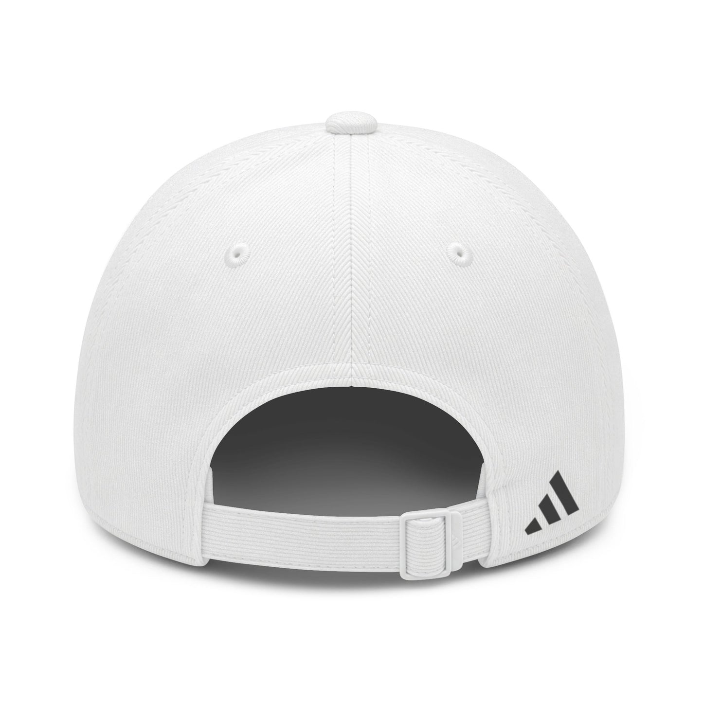 Black/White Embroidered 'Boys Cook Too' — adidas Baseball Hat