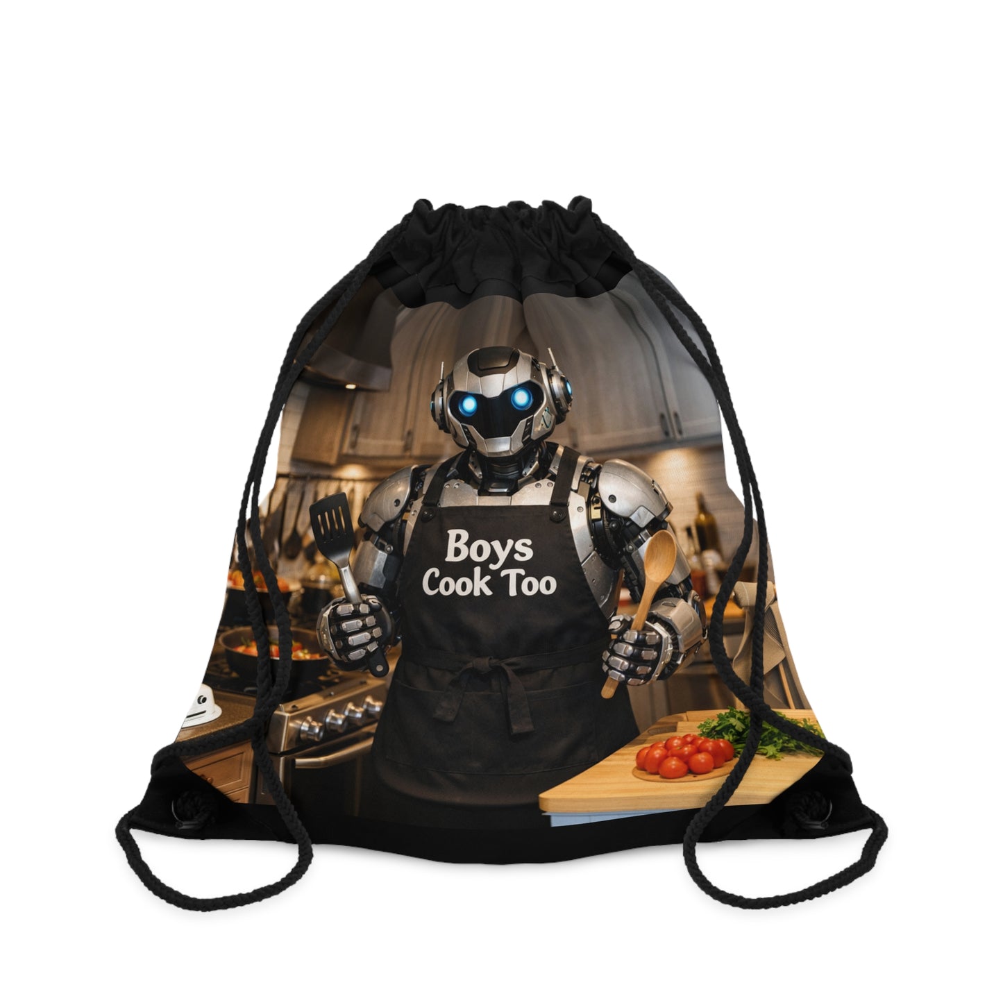 Tech Goat Vibes Durable Drawstring Bag