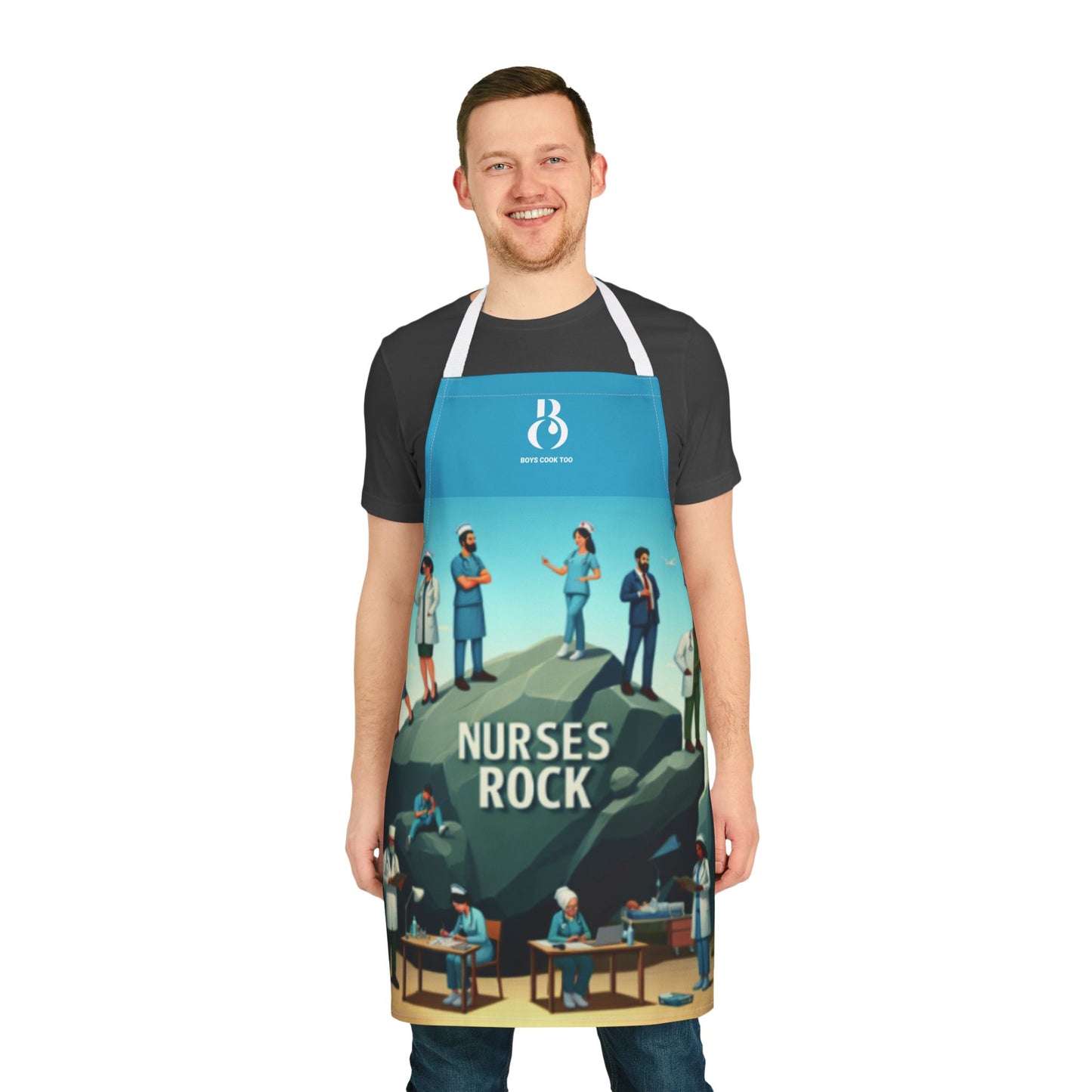 Nurses Rock Medical Team Appreciation Apron