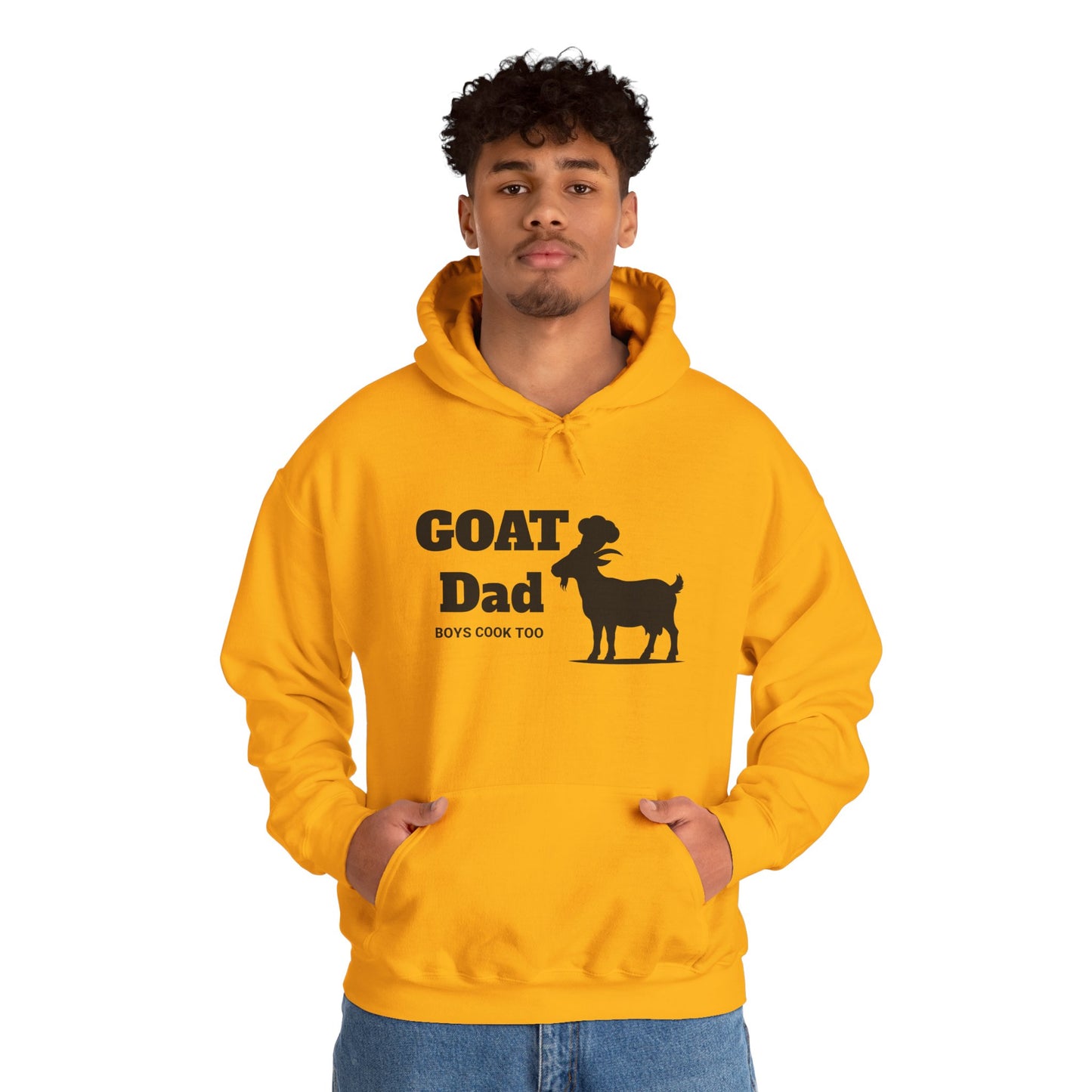 GOAT Dad Hooded Sweatshirts - Select Colors
