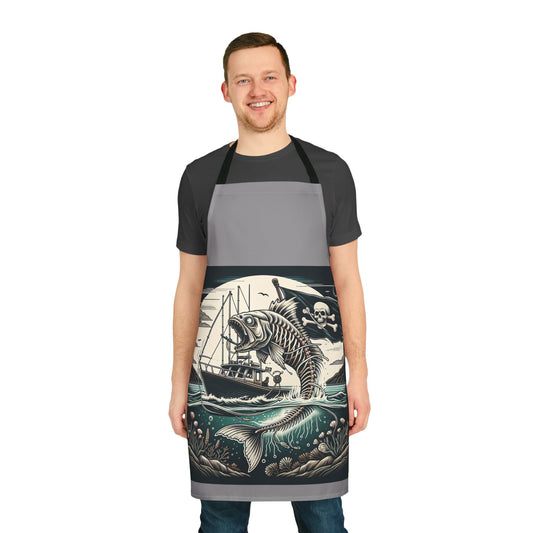 Sea Pirate Inspired Apron