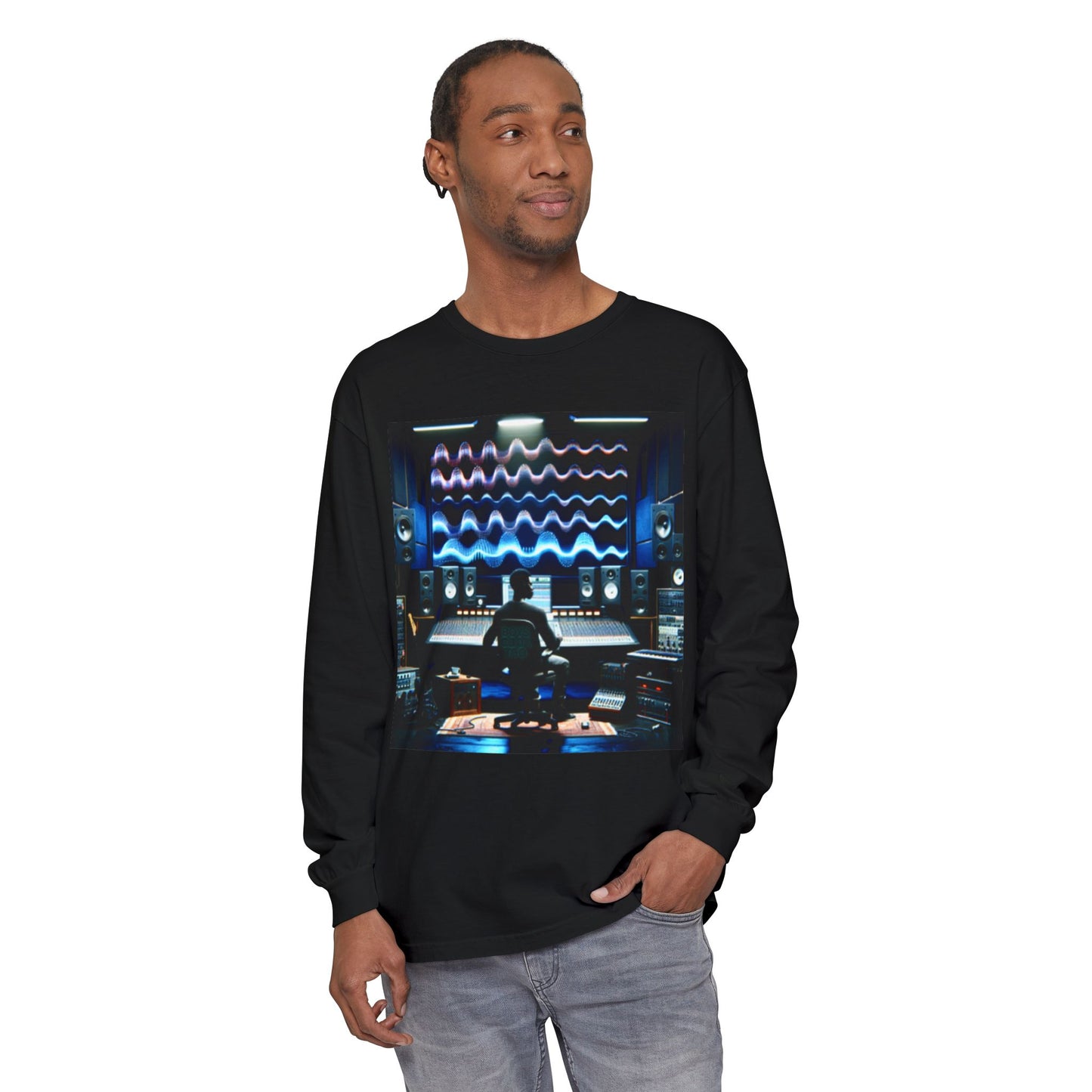 Sound Waves Long-Sleeved Tee