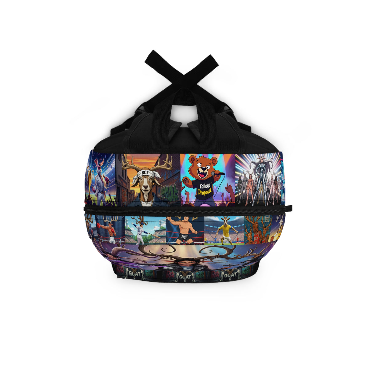 Artsy GOAT Fan Backpack