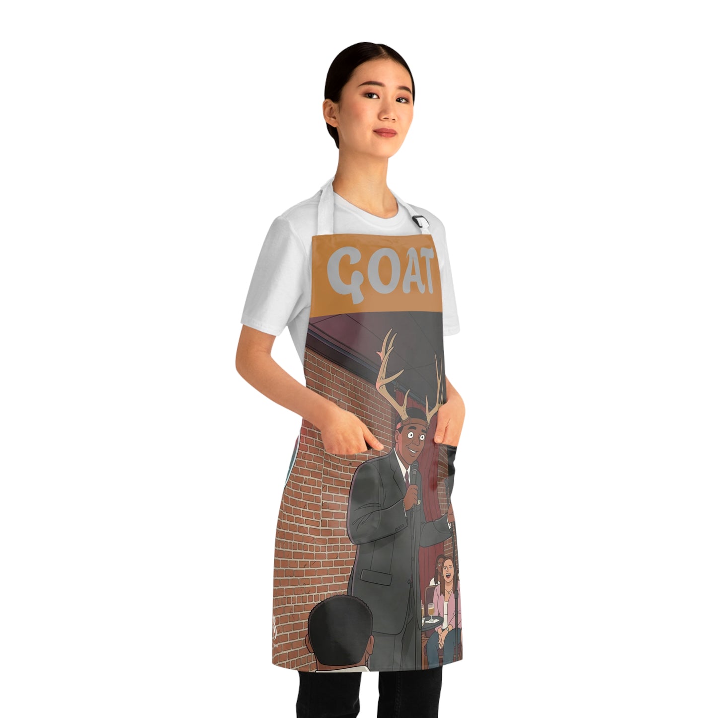 Standup Comedy Goat Apron