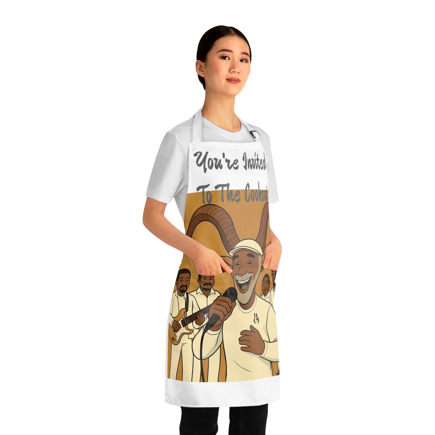 "You're Invited To The Cookout" RnB Goats Apron