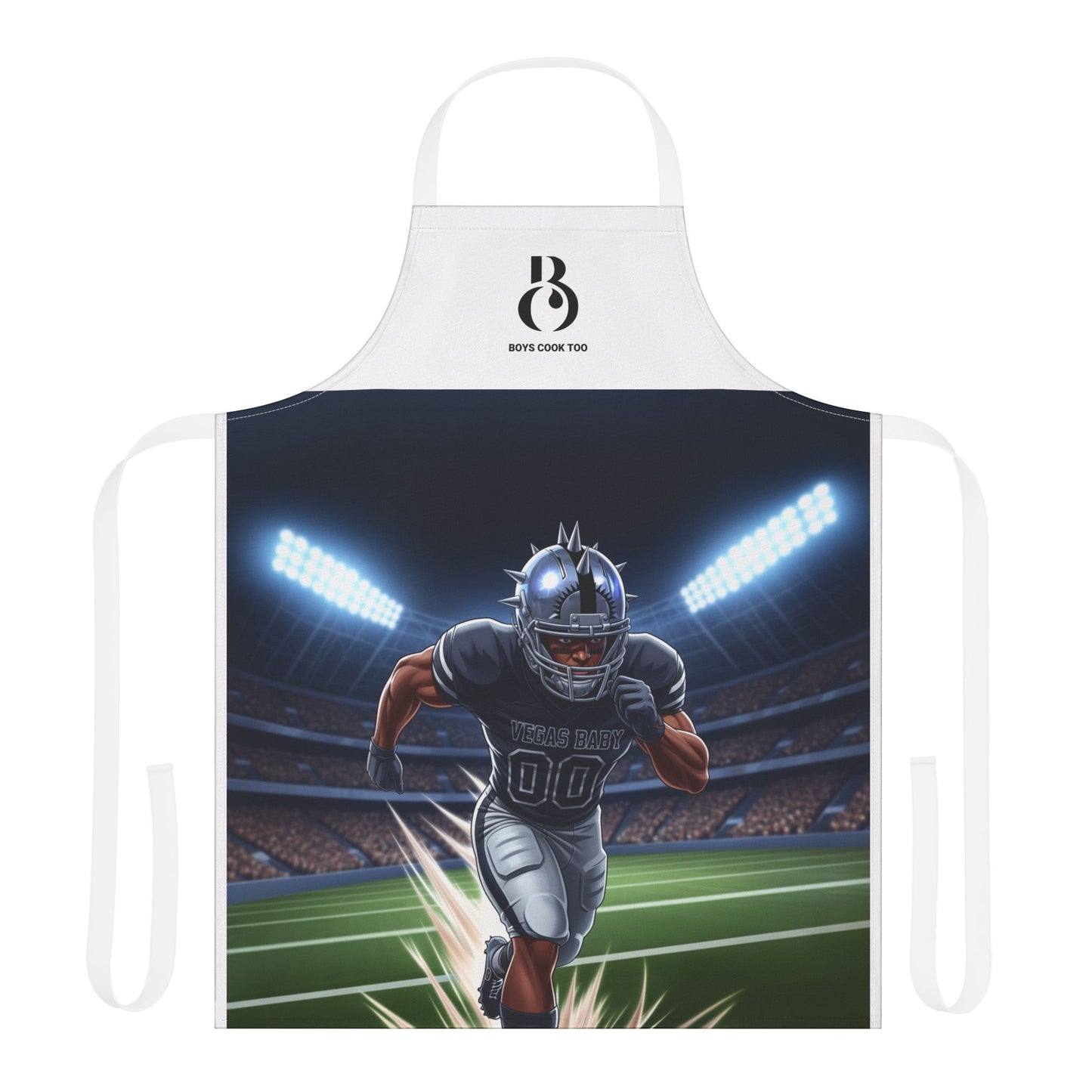"Vegas Baby" Football Player Game Day Cooking Apron