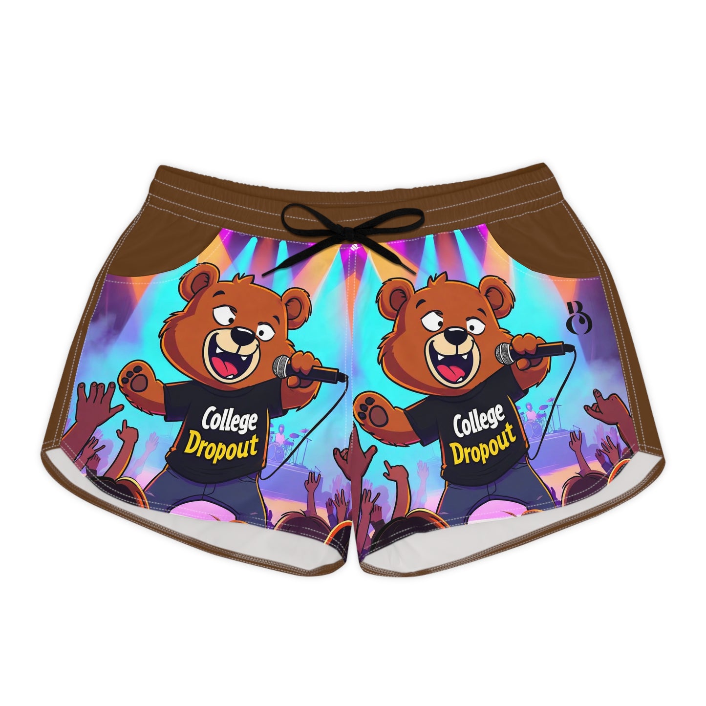 Bear Band 'College Dropout' Casual Shorts