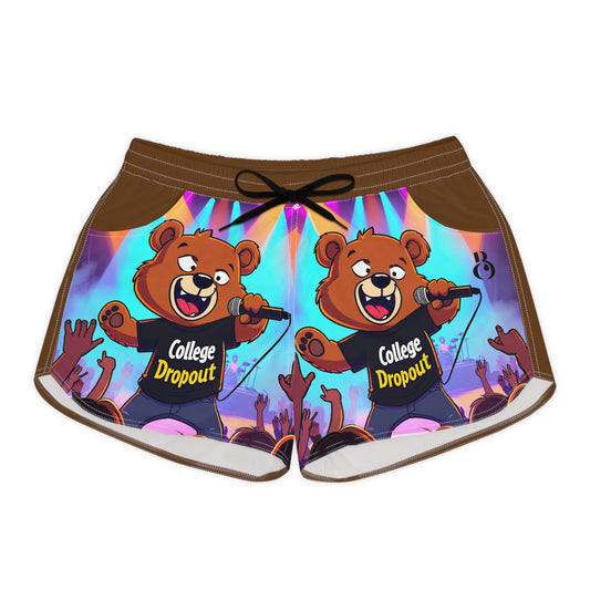 Bear Band 'College Dropout' Casual Shorts
