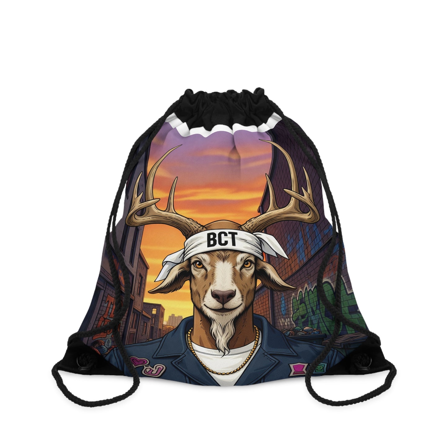 'Change The World' Heavy Duty Drawstring Bag