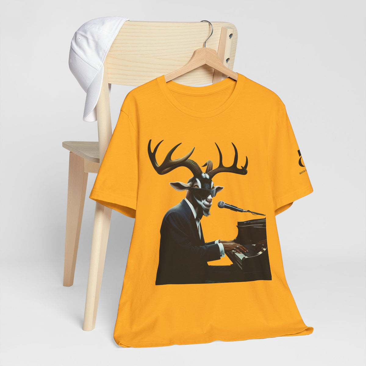 Piano-Playing Goat T-shirt