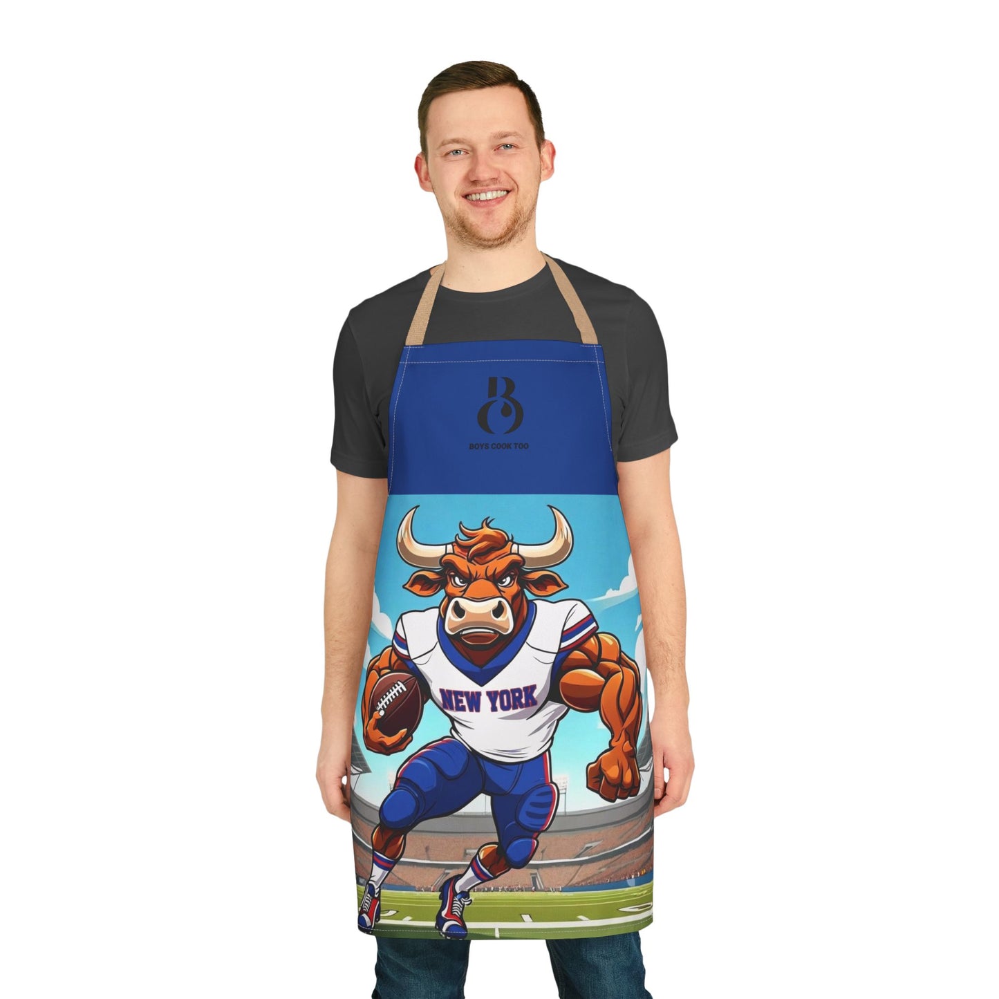New York Football Buffalo Cooking Apron for Game Day