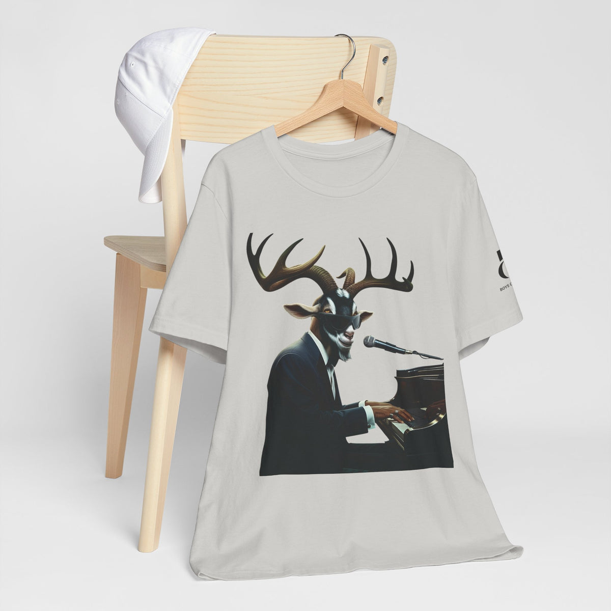 Piano-Playing Goat T-shirt