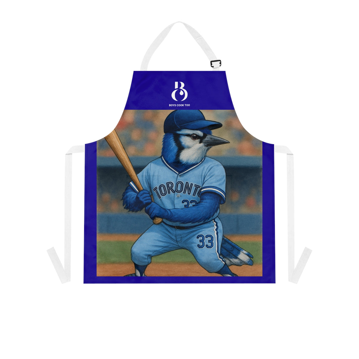 Baseball Blue Jay Apron — Toronto Team Batter Design