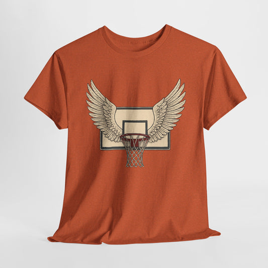 Basketball Hoop Wings T-Shirt