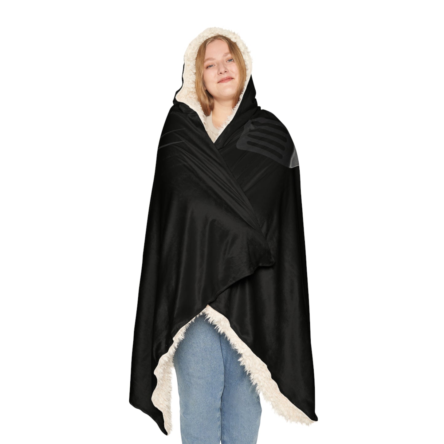 GOAT Dad Snuggle Blanket - 'World's Greatest Dad' Hooded Gift Throw