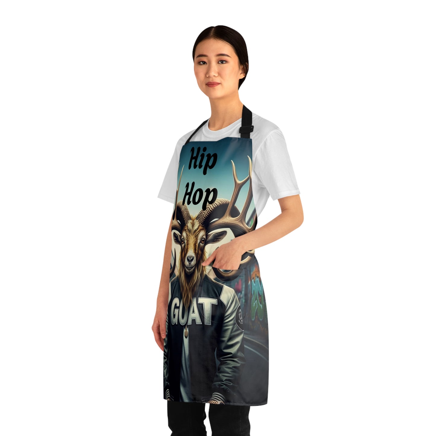 Hip Hop GOAT Urban Graffiti Music Apron