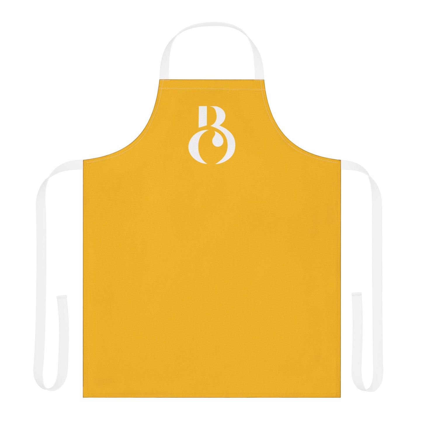 'I Love Boys Who Cook' Mustard Seed Yellow Apron
