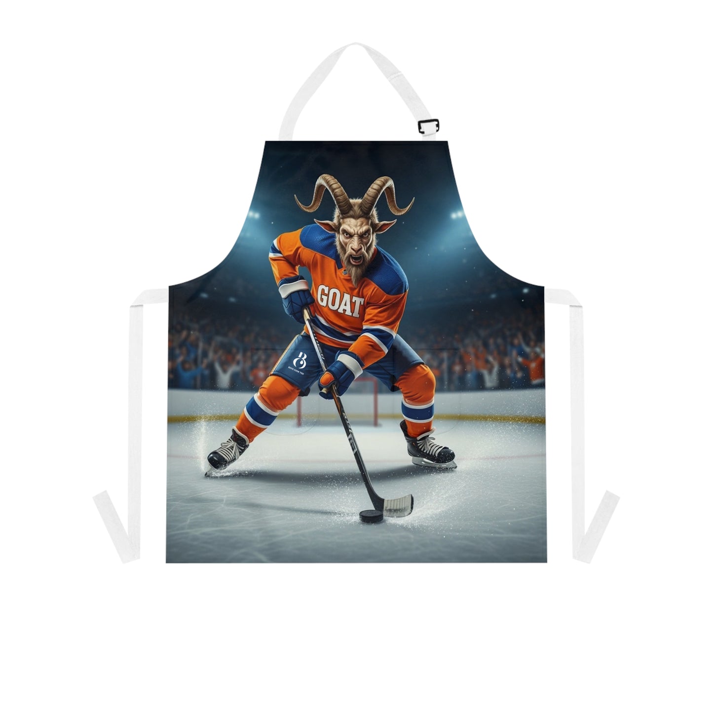 Hockey Goat Player Ice Rink Apron