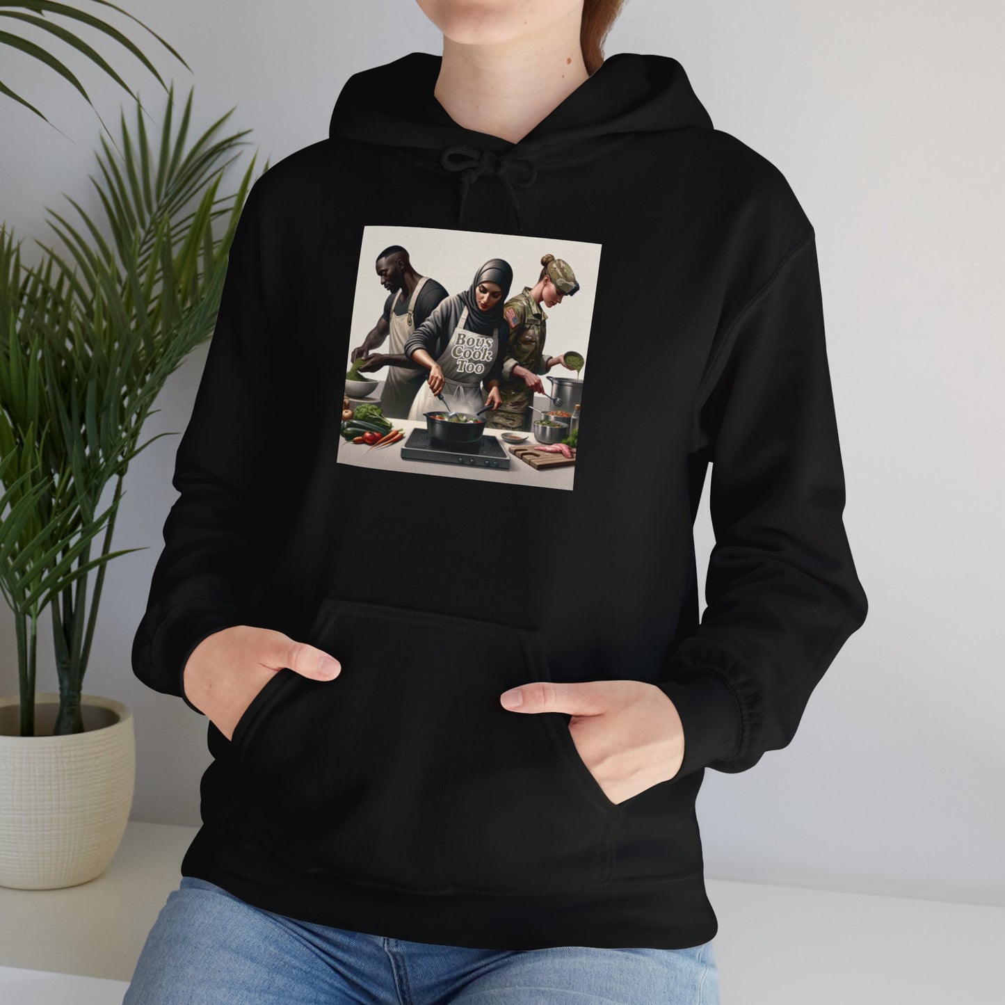 Military Service Hooded Sweatshirt