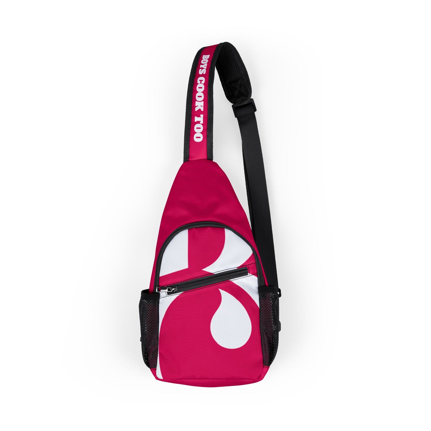 Stylish Crossbody - Firm Nylon Bag for Hands Free Movement - Pink