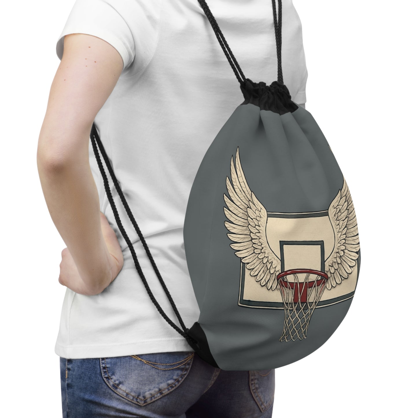 Basketball Wings Durable Drawstring - Perfect for the Gym