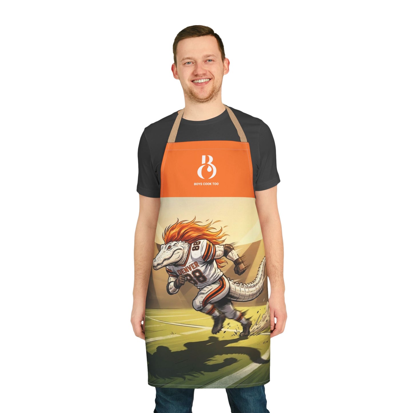 Denver Football Alligator BBQ & Grilling Chef Apron